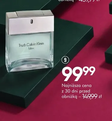 Calvin Klein Truth męska woda toaletowa promocja w Super-Pharm
