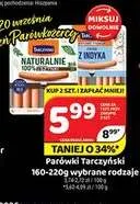 Parówki Tarczyński promocja w Delfin