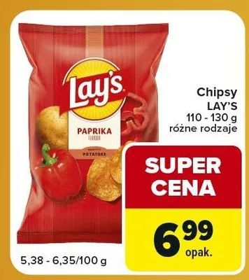 Chipsy Lay's promocja w Carrefour Express