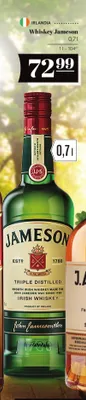 Whiskey Jameson 0,7l promocja w POLOmarket