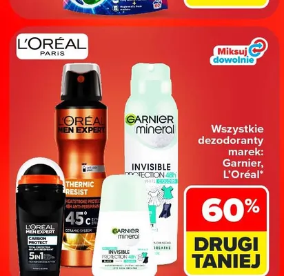 Dezodorant L'Oréal Men Expert Thermic Resist promocja w Carrefour