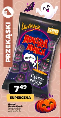 Chrupki Monster Munch promocja w Netto