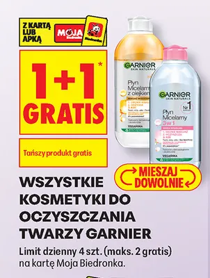 Płyn micelarny z olejkiem Garnier promocja w Biedronka