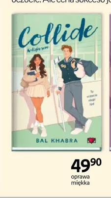 Książka Collide Bal Khabra promocja w Empik