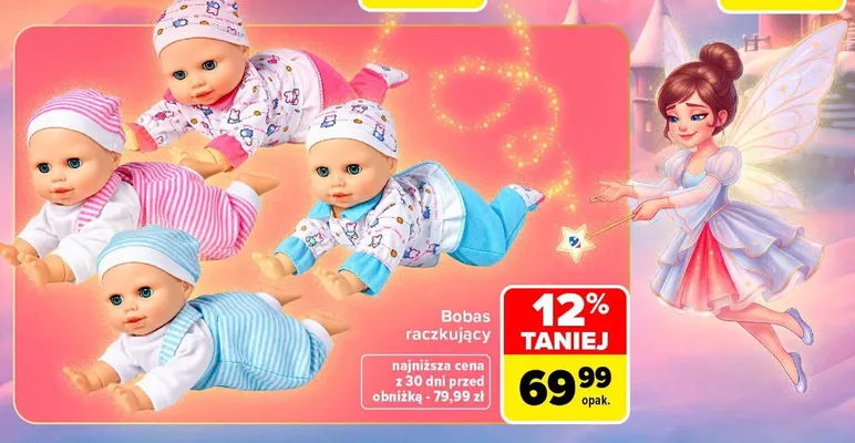Bobas raczkujący promocja w Carrefour