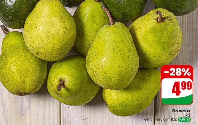 Gruszka promocja w Dino