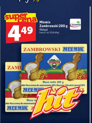 Mlemix Zambrowski Mlekpol promocja w TOPAZ