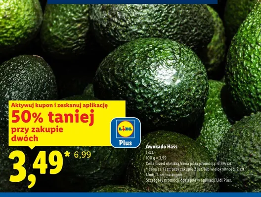 Awokado Hass promocja w Lidl