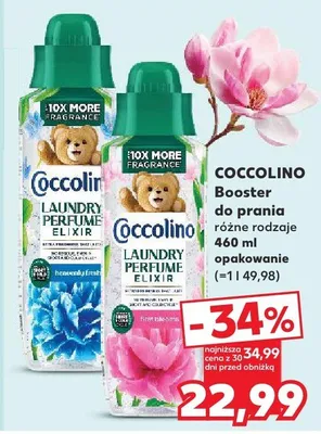 Booster do prania różne rodzaje Coccolino promocja w Kaufland