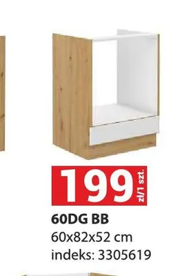 Szafka kuchenna 60DG Bb Stilo promocja w Merkury Market
