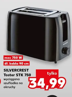 Toster Stk 750 Silvercrest promocja w Kaufland