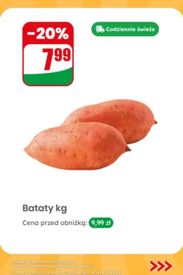 Bataty promocja w Dino