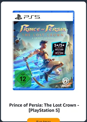 Gra Prince of Persia: The Lost Crown promocja w Amazon