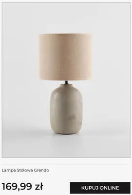 Lampa stołowa Grendo home & you promocja w home&you