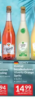 Koktajl bezalkoholowy Viverty Orange Spritz promocja w Makro