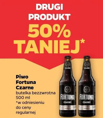 Piwo butelka bezczwrotna promocja w Netto