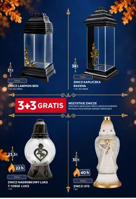 Znicze promocja w Stokrotka