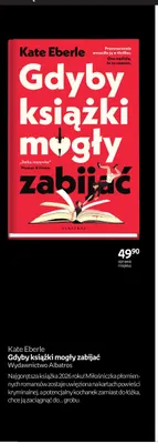 Książka Gdyby książki mogły zabijać Kate Eberle promocja w Empik