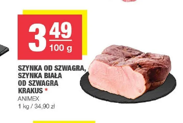 Szynka od szwagra Krakus promocja w SPAR