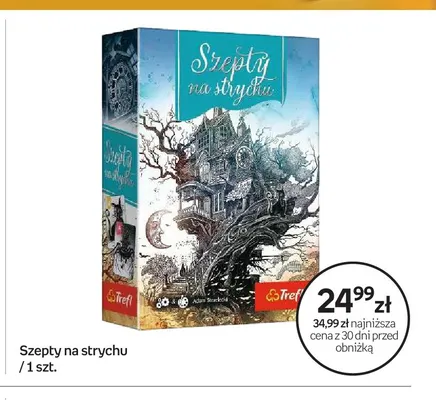Gra planszowa Szepty na strychu Trefl promocja w Empik