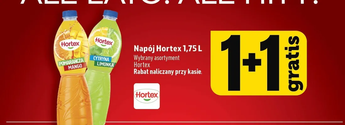 Napój Hortex cytryna limonka promocja w TOPAZ