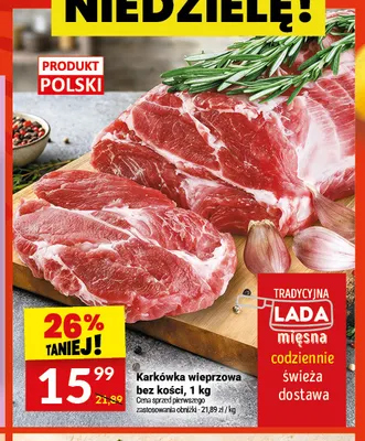 Karkówka wieprzowa bez kości promocja w Twój Market
