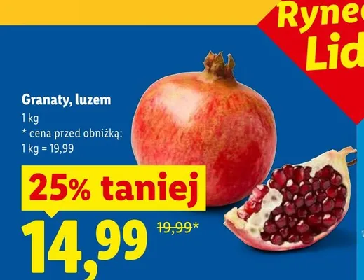 Granaty luzem promocja w Lidl