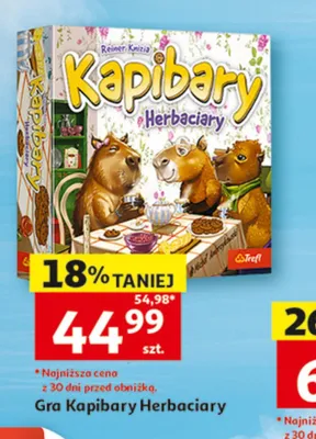 Gra Kapibary Herbaciary promocja w Auchan