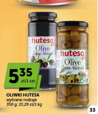 Oliwki zielone Hutesa promocja w Euro Sklep