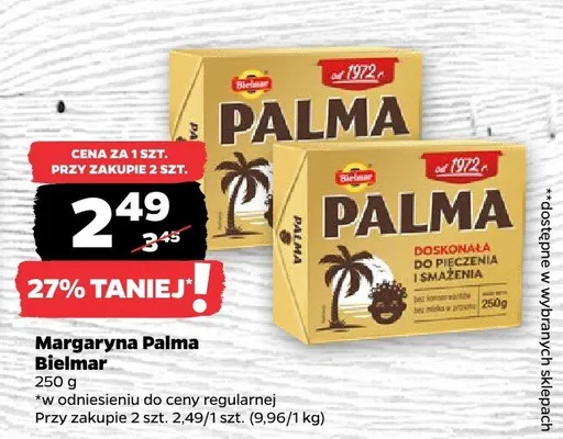 Margaryna Palma Bielmar promocja w Netto