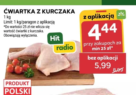 Ćwiartka z kurczaka promocja w Stokrotka