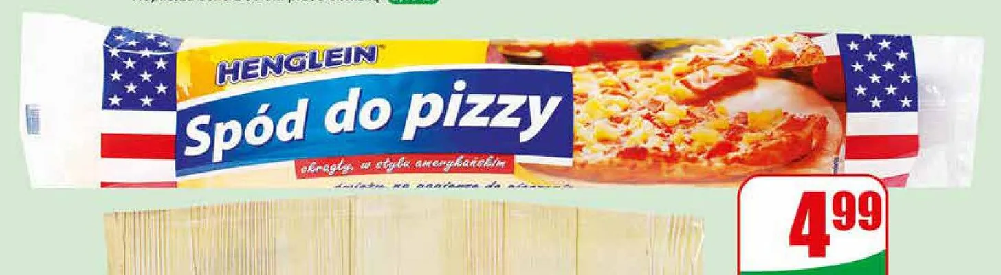 Spód do pizzy w stylu amerykańskim Henglein promocja w Dino
