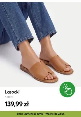 Klapki Lasocki promocja w eobuwie.pl