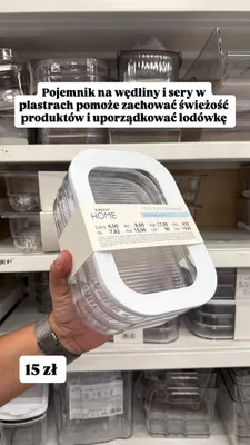 Pojemnik na wędliny i sery Pepco Home promocja w Pepco