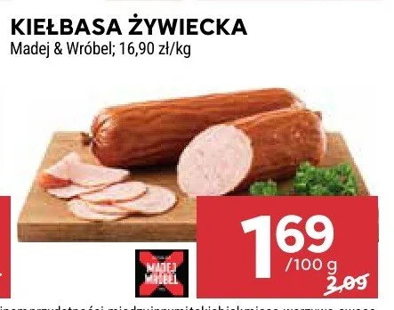 Kiełbasa żywiecka promocja w Stokrotka