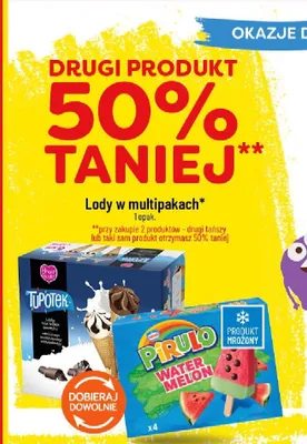 Lody w multipakach promocja w POLOmarket