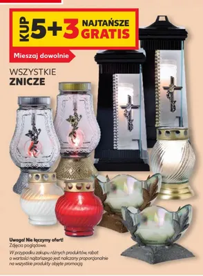 Znicze promocja w Kaufland