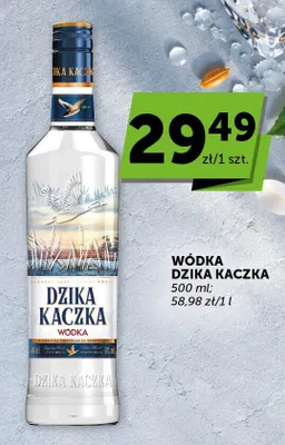 Wódka Dzika Kaczka promocja w Groszek