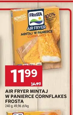 Air Fryer Mintaj w panierce cornflakes Frosta promocja w Stokrotka