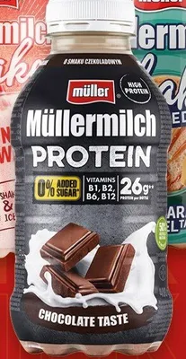 Napój mleczny Müller Müllermilch Protein Chocolate Taste promocja w Kaufland