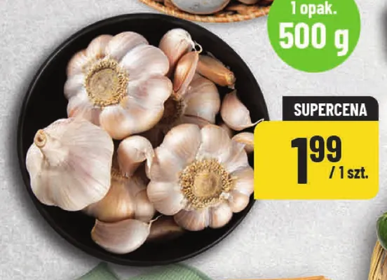 Czosnek promocja w POLOmarket