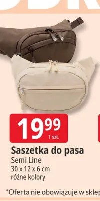 Saszetka do pasa promocja w Leclerc