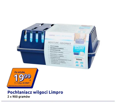 Pochłaniacz wilgoci Limpro 2-pak promocja w Action