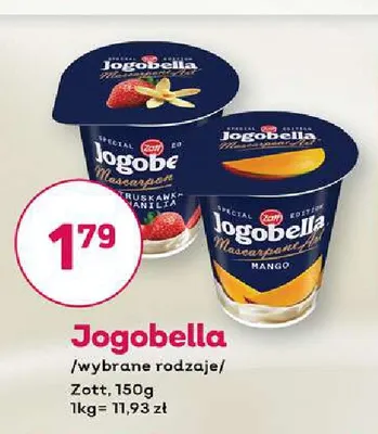 Jogurt Jogobella Zott promocja w Bliski
