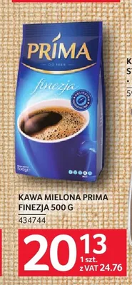 Kawa mielona Prima Finezja promocja w Selgros
