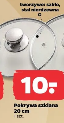 Pokrywa szklana 20 cm Florina (florentyna) promocja w Netto