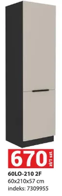 Szafka kuchenna 60LO-210 2F promocja w Merkury Market