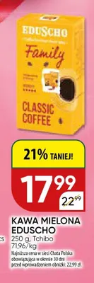 Kawa mielona Classic Coffee promocja w Chata Polska