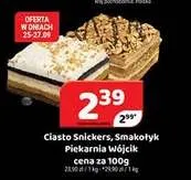 Ciasto Smakołyk Piekarnia Wójcik promocja w Delfin