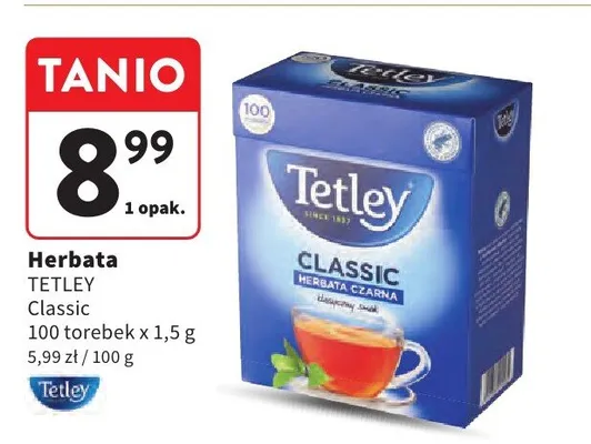 Herbata Classic promocja w Intermarche